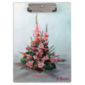 Bodegón de flores/Still life of flowers クリップボード (正面)