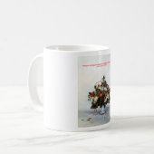 Bodegón de flores/Still life of flowers コーヒーマグカップ (正面左)