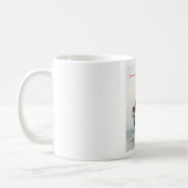 Bodegón de flores/Still life of flowers コーヒーマグカップ (左)