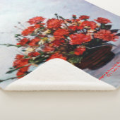 Bodegón de flores/Still life of flowers シェルパブランケット (3/4)