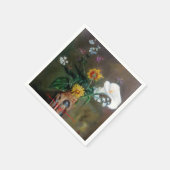 Bodegón de flores/Still life of flowers スタンダードカクテルナプキン (角)