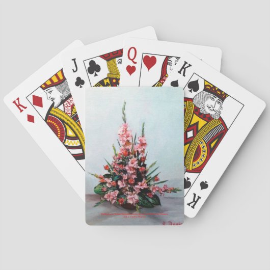 Bodegón de flores/Still life of flowers トランプ (裏面)