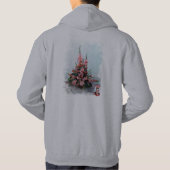 Bodegón de flores/Still life of flowers パーカ (裏面)