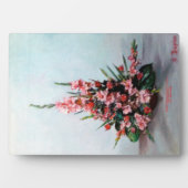 Bodegón de flores/Still life of flowers フォトプラーク (正面)