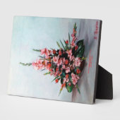 Bodegón de flores/Still life of flowers フォトプラーク (側面)