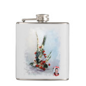 Bodegón de flores/Still life of flowers フラスク (正面)