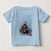 Bodegón de flores/Still life of flowers ベビーTシャツ (裏面)