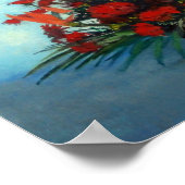 Bodegón de flores/Still life of flowers ポスター (角)