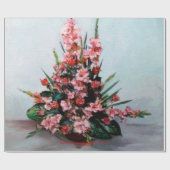 Bodegón de flores/Still life of flowers ラッピングペーパー (フラット)
