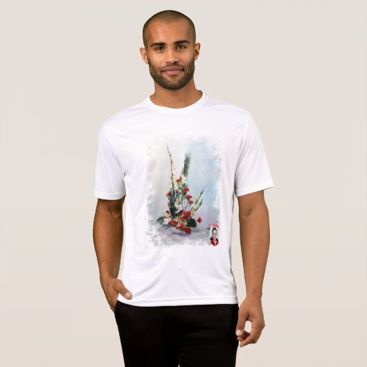 Bodegón de flores tシャツ (正面フル)