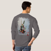 Bodegón de flores tシャツ (裏面フル)