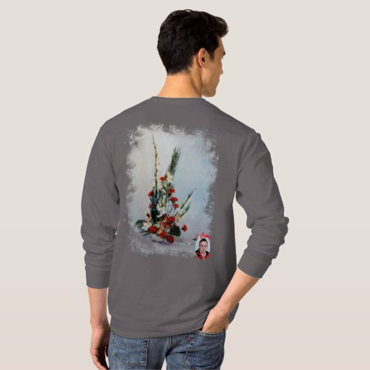 Bodegón de flores tシャツ (裏面フル)