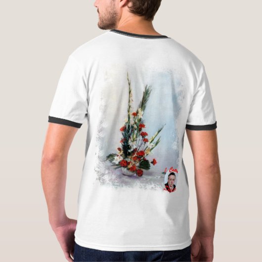 Bodegón de flores tシャツ (裏面)
