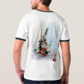 Bodegón de flores tシャツ (裏面フル)