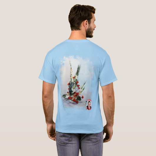Bodegón de flores tシャツ (裏面フル)