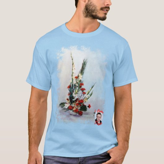 Bodegón de flores tシャツ (正面)