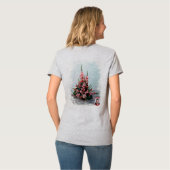 Bodegón de flores tシャツ (裏面フル)