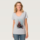 Bodegón de flores tシャツ (正面フル)