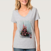 Bodegón de flores tシャツ (正面)