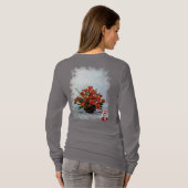 Bodegón de flores tシャツ (裏面フル)