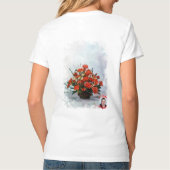 Bodegón de flores tシャツ (裏面)