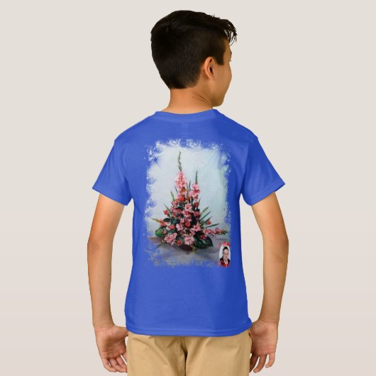 Bodegón de flores tシャツ (裏面フル)