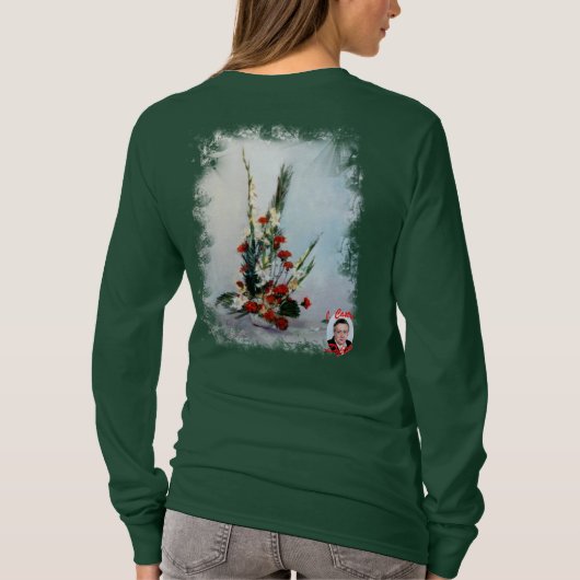Bodegón de flores tシャツ (裏面)