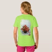 Bodegón de flores tシャツ (裏面フル)