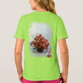 Bodegón de flores tシャツ (裏面)