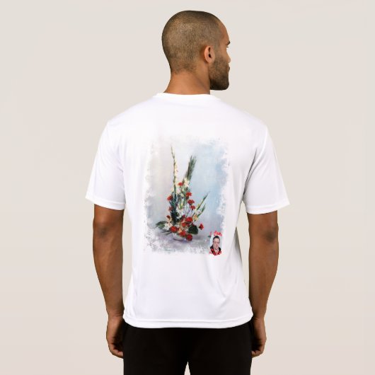 Bodegón de flores tシャツ (裏面フル)