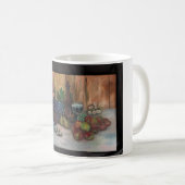 Bodegón de Frutas y Flores コーヒーマグカップ (正面右)