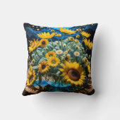 Bodegón Flores y Noche 1 - 001 クッション (裏面)