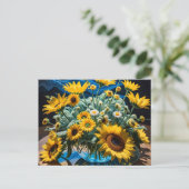 Bodegón Flores y Noche 1 - 001 シーズンポストカード (スタンド正面)