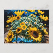 Bodegón Flores y Noche 1 - 001 シーズンポストカード (正面)