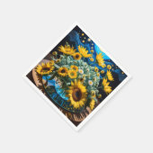 Bodegón Flores y Noche 1 - 001 スタンダードカクテルナプキン (角)