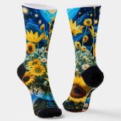 Bodegón Flores y Noche 1 - 001 ソックス (傾斜あり)