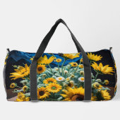 Bodegón Flores y Noche 1 - 001 ダッフルバッグ (裏面)