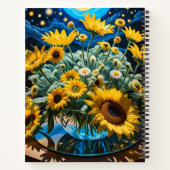 Bodegón Flores y Noche 1 - 001 ノートブック (裏面)