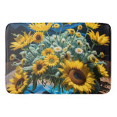 Bodegón Flores y Noche 1 - 001 バスマット (正面)