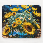 Bodegón Flores y Noche 1 - 001 マウスパッド (正面)