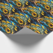 Bodegón Flores y Noche 1 - 001 ラッピングペーパー (角)