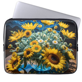 Bodegón Flores y Noche 1 - 001 ラップトップスリーブ