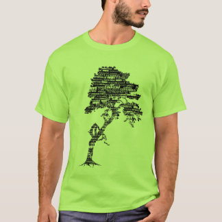 Bodhiの木-人 Tシャツ