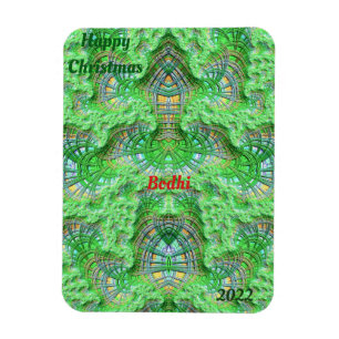 BODHI ~クリスマスカード明るい!~赤緑黄~ マグネット