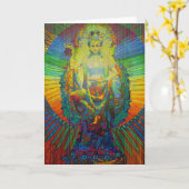 bodhisattva digital 2011 as greeting card カード (黄色い花)