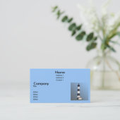 Bodieの島の灯台 名刺 (スタンド正面)