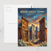 Bodie Ghost Town USA ポストカード (正面/裏面)