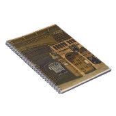 Bodleianの図書館のインテリア、イラストレーションのための ノートブック (右側)