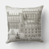 Bodleianの図書館、「Oxonia Illustrataからのオックスフォード、 クッション (裏面)