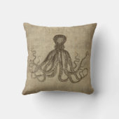 Bodner Octopus Triptychヴィンテージの主 クッション (裏面)